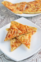 Khachapuri with cheese - Georgian national dish