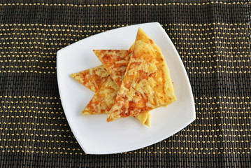 Khachapuri with cheese - Georgian national dish