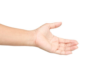 male hand