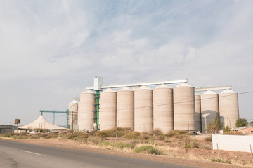 Grain silos at Prieska
