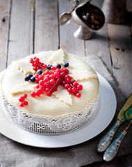 Traditional Christmas Fruit Cake pudding