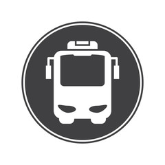 Travel bus icon