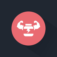 Sport nutrition icon