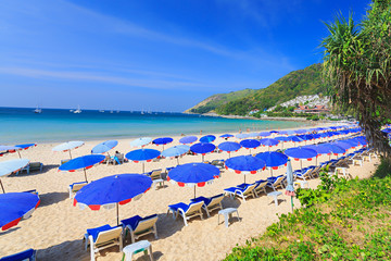 Naklejka premium Beach on the island in Thailand Phuket