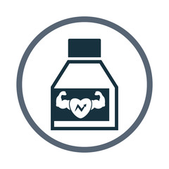 Sport nutrition icon