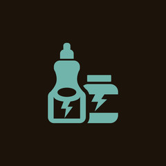 Sport nutrition icon