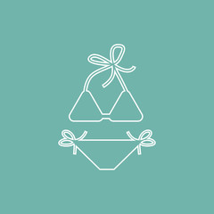 Women swimsuit icon