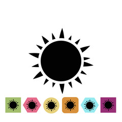 Sun icon