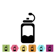 Training bottle icon