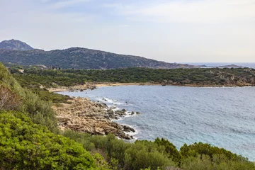 Fototapeten Sardinië, kustlijn bij Teulada © John Hofboer