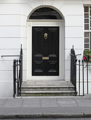 Obraz premium Black Door