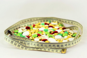 Tablets, medicines for weight loss