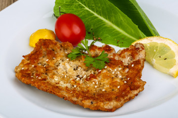 Pork schnitzel