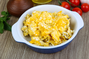 Scrambled eggs