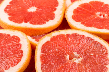 Grapefruit slices