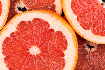 Grapefruit slices