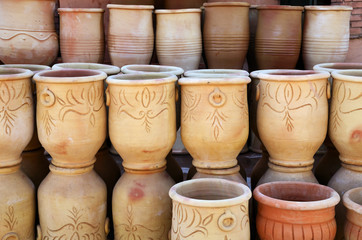 Handmade pottery