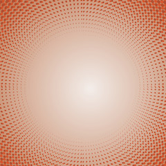  Dots on Red Background. Halftone Texture. 