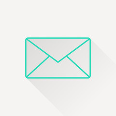vector icon of mail