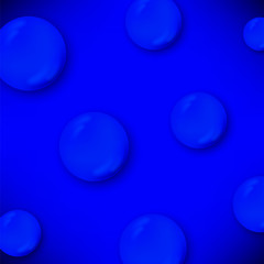 Set of Water Drops