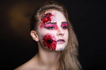 Woman wound