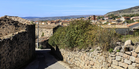 Sardinië, dorpje in het binnenland