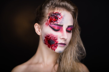 Woman wound