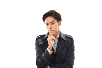 苦悩するビジネスマン