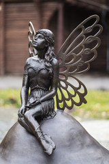 Fairy sculpture in the park
