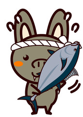 市場の動物シリーズ