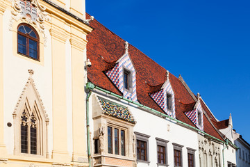 buildings of Old Town Hall in Bratislava