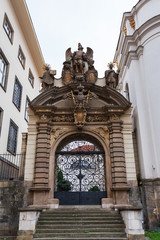 gate of Church of the Assumption of Virgin Mary