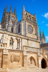 Obraz premium Burgos Cathedral facade in Saint James Way