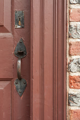 Front door of The Old School House. 1759
