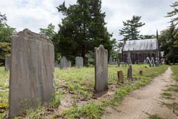 Graves and Dobbins Memorial Chapel on the Site of The Battle of