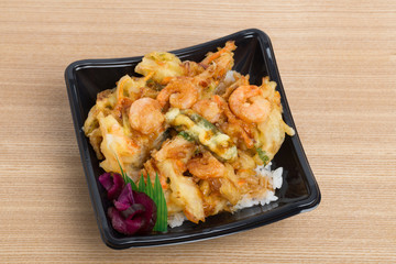 かき揚げ丼