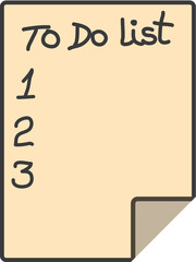 To do list Vector