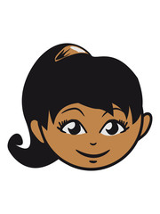 Play doll Süsskind Mädchenkopf