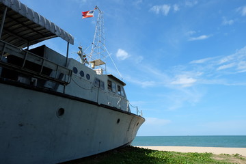 Naklejka premium surveillance ships