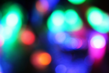 Obraz premium blurred colored highlights