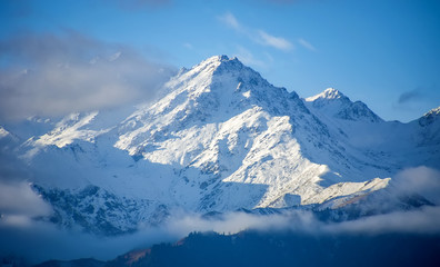 Fototapeta na wymiar Trans-Ili Alatau Mountains