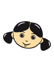 Head doll cute sweet