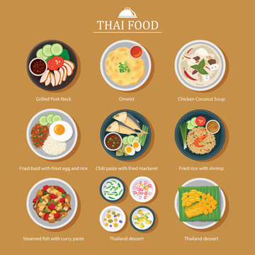 Thai Food Flat Design Images – Browse 3,425 Stock Photos, Vectors, and Video  | Adobe Stock