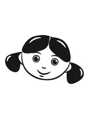 Head doll cute sweet