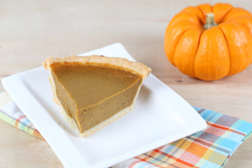 Pumpkin Pie Slice