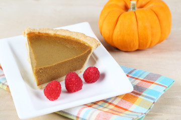 Pumpkin Pie Slice