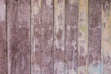 Naklejka premium Vintage old shabby wooden painted with cracked color Background.