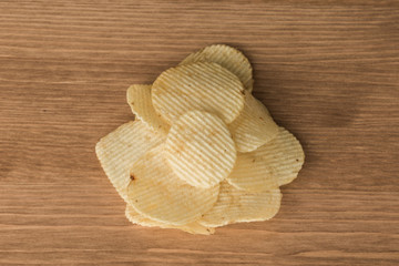 crispy potato chips