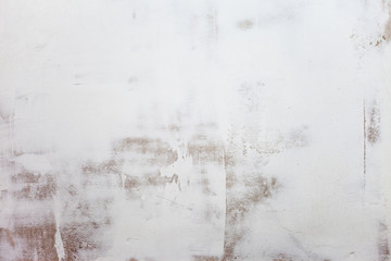 Grungy White Concrete Wall Background