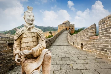 Schilderijen op glas The Great Wall of China © ABCDstock
